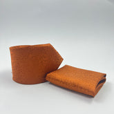 RUST SELF PRINTED TIE & POCKET SQUARE SET